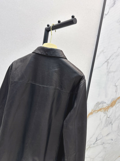 Miu 25fw motorcycle jacket