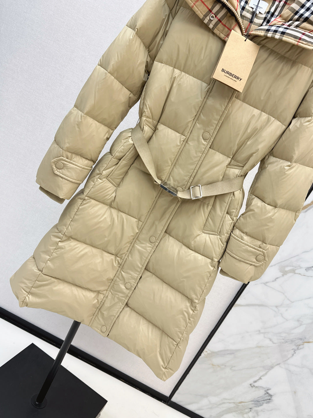 Bur New long down jacket
