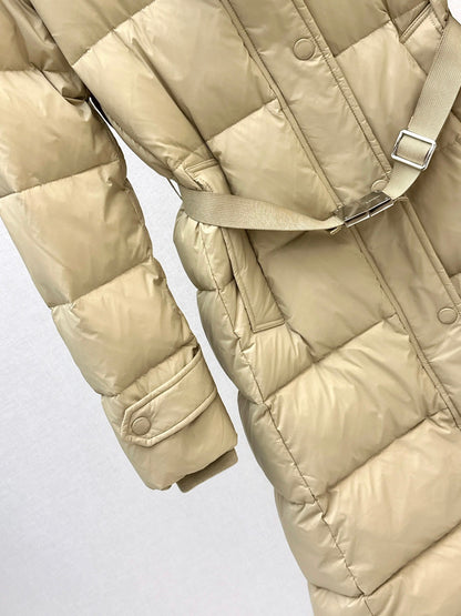Bur New long down jacket