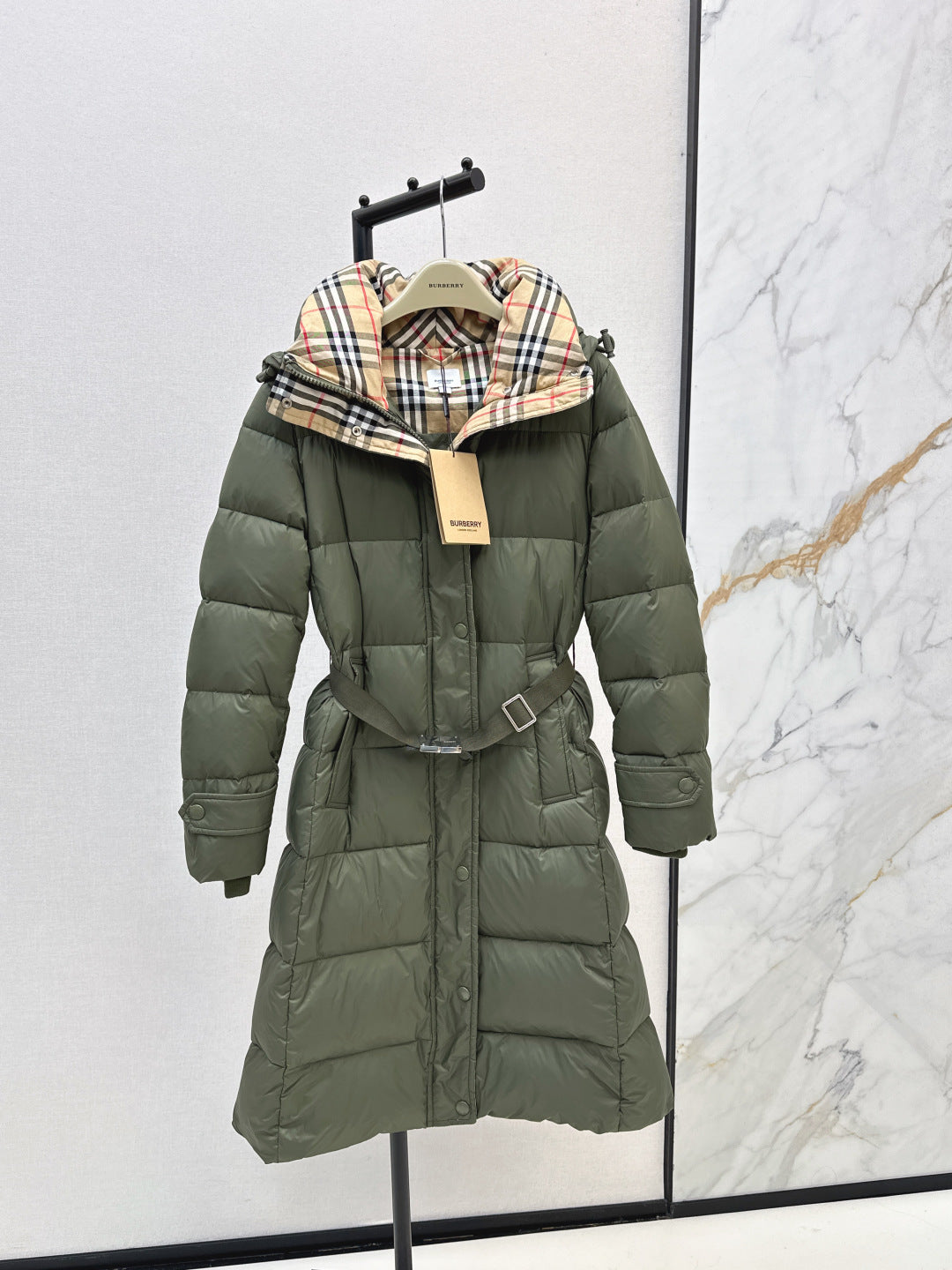 Bur New long down jacket