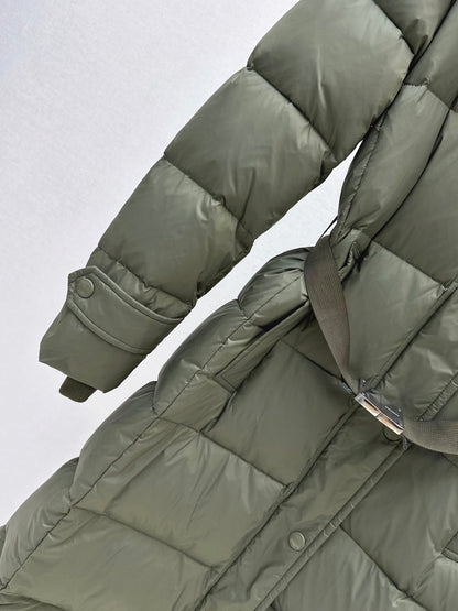 Bur New long down jacket