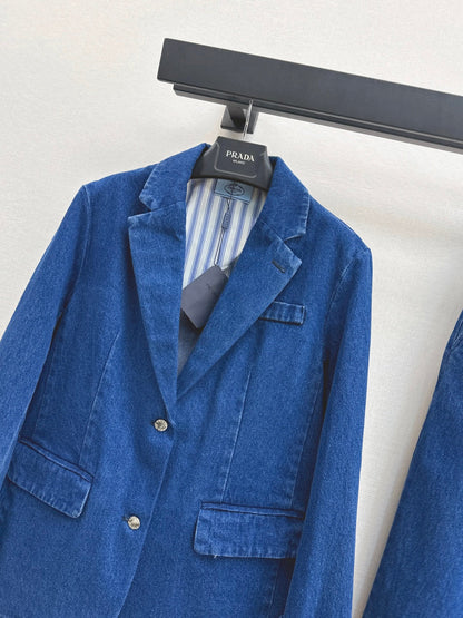 Pra New denim blazer