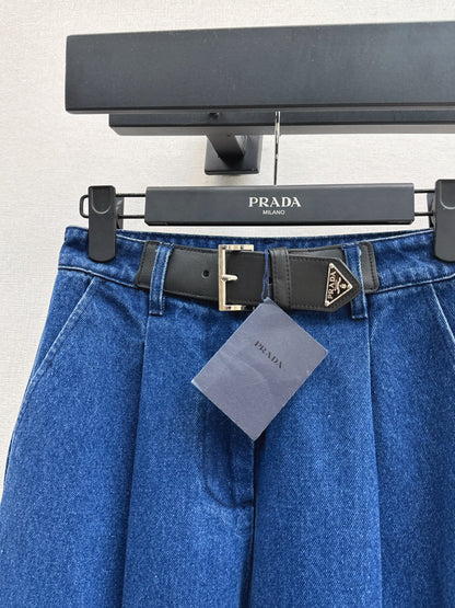 Pra New belt embellished jeans