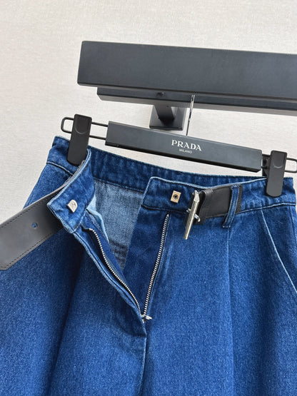 Pra New belt embellished jeans