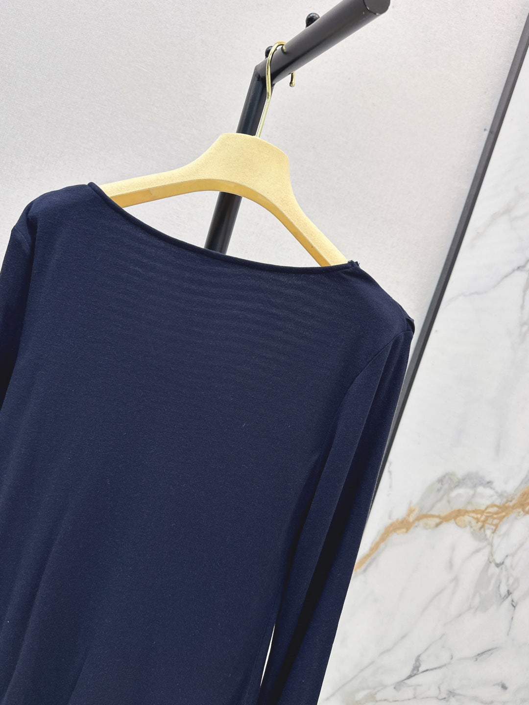 Chan New Striped bottoming shirt