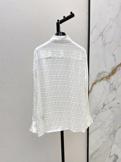 Fend New jacquard shirt