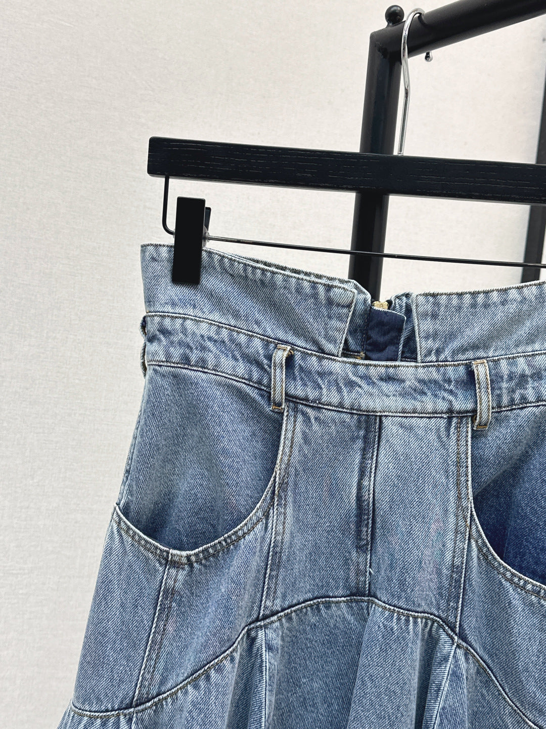 Zimm New Long denim skirt
