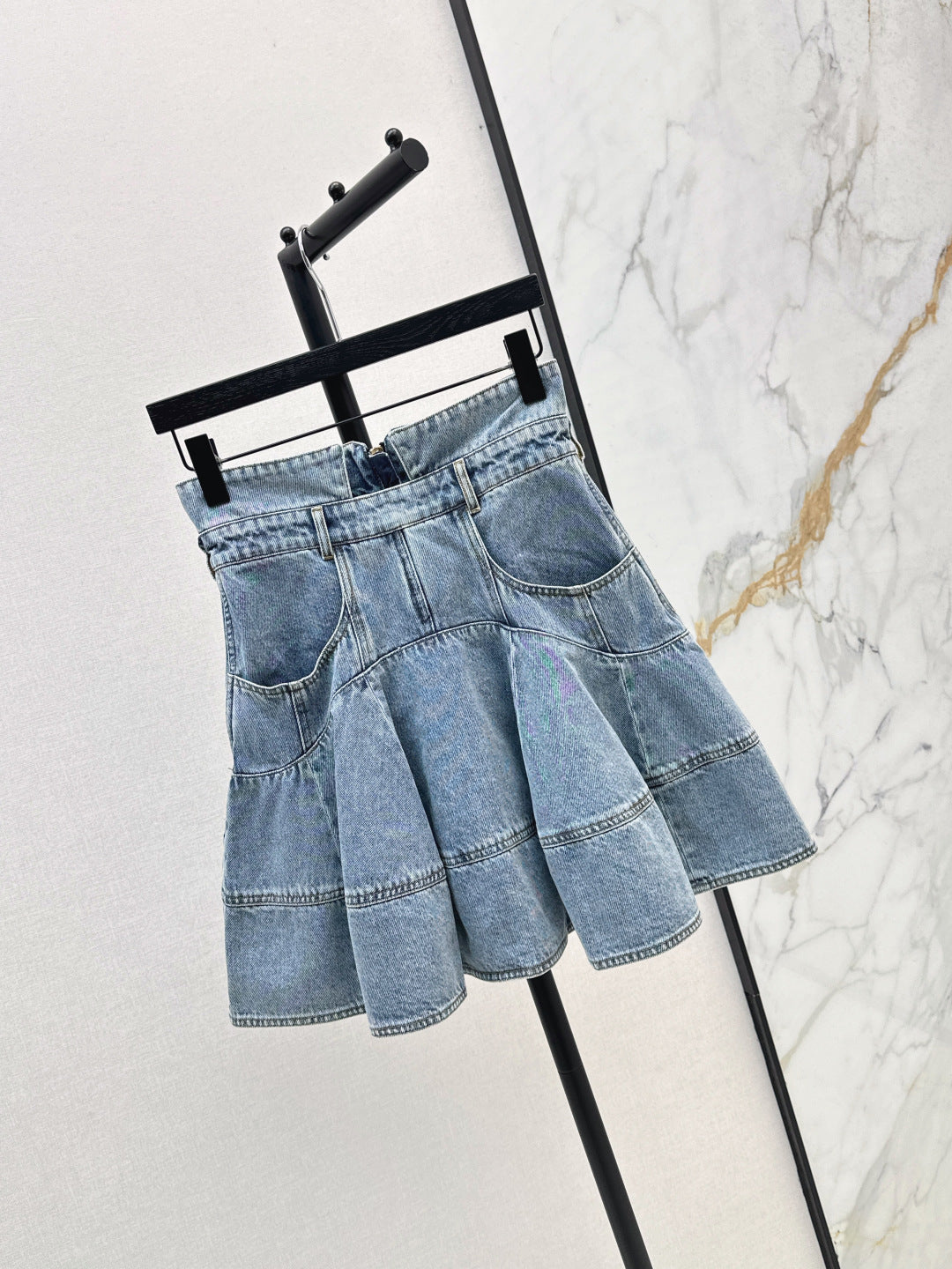 Zimm New Short denim skirt