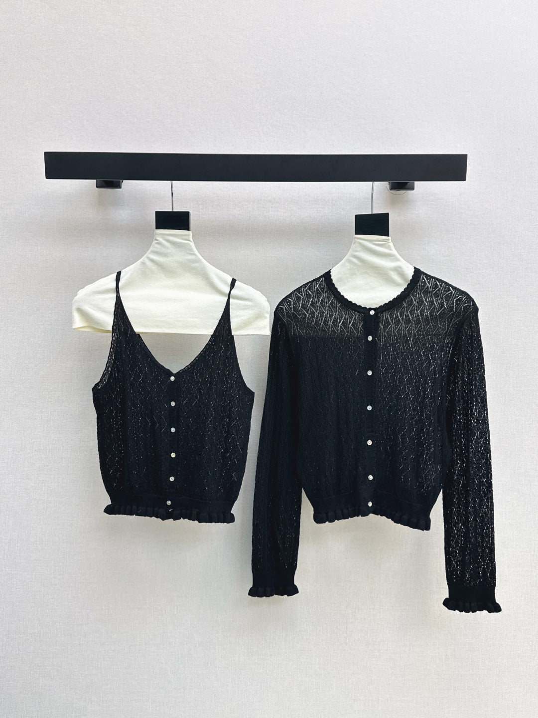 Chan New Hollow two-piece set