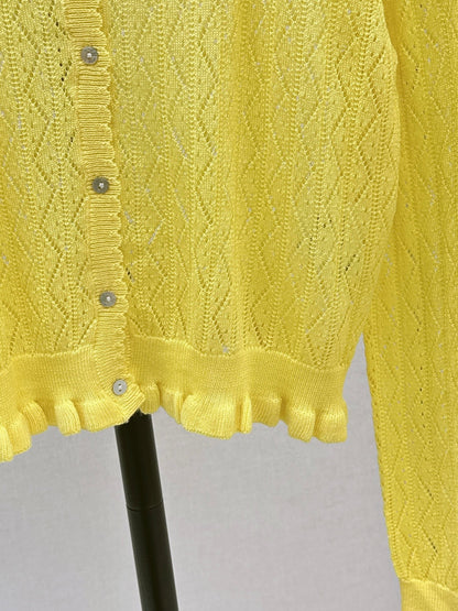 Chan New Hollow two-piece set