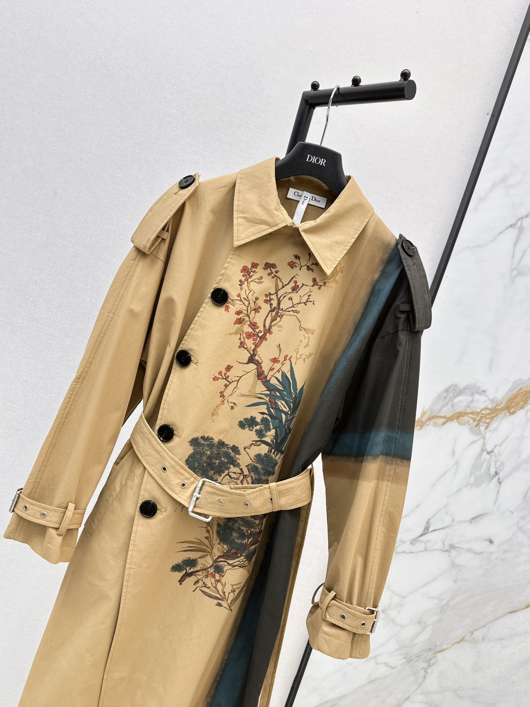 CD New Belted trench coat