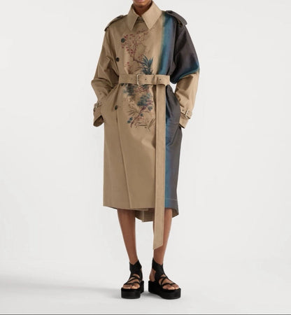 CD New Belted trench coat