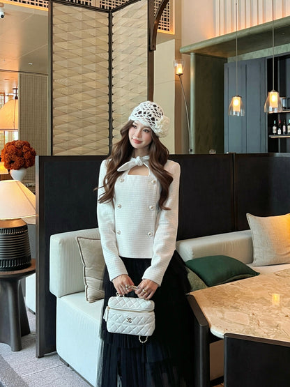 Chan New woven small coat