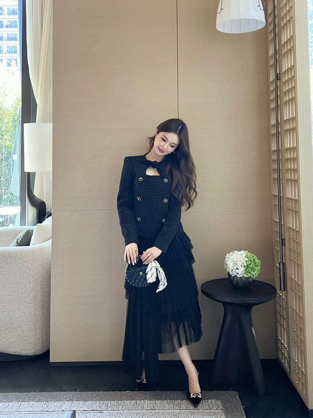 Chan New woven small coat