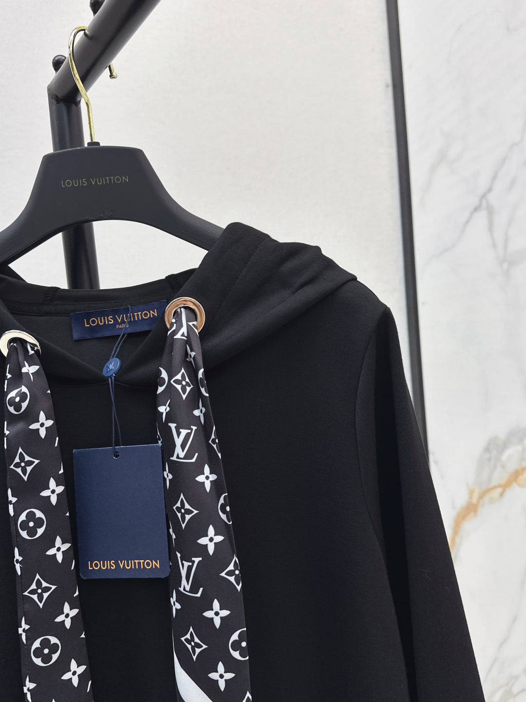 Louis  New Hooded sweatshirt dress