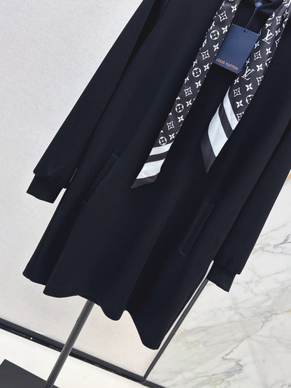 Louis  New Hooded sweatshirt dress