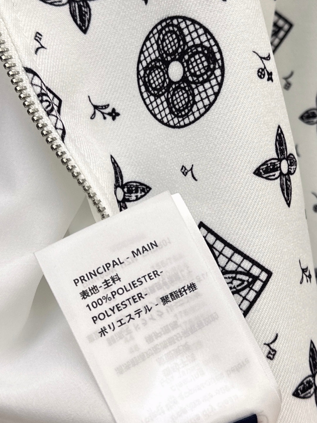 Louis  New Monogram stand collar jacket