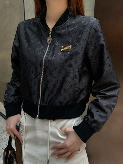 Louis  New Monogram stand collar jacket