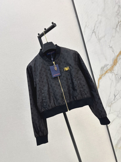 Louis  New Monogram stand collar jacket