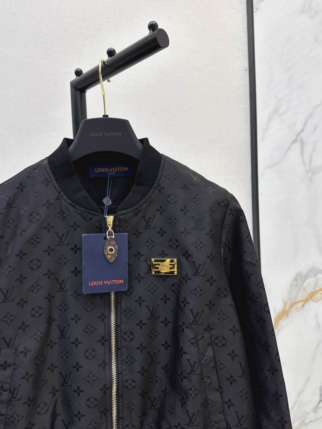 Louis  New Monogram stand collar jacket