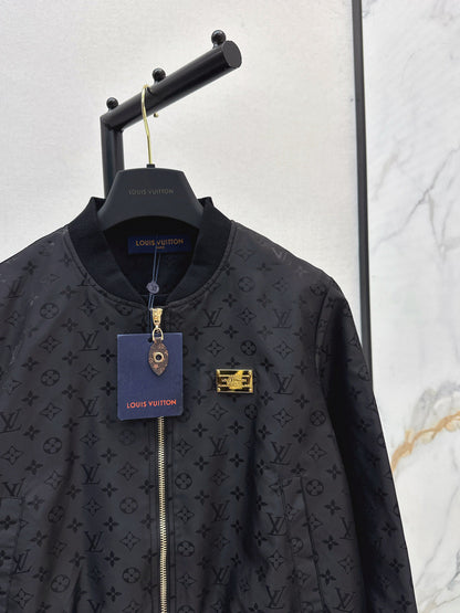 Louis  New Monogram stand collar jacket