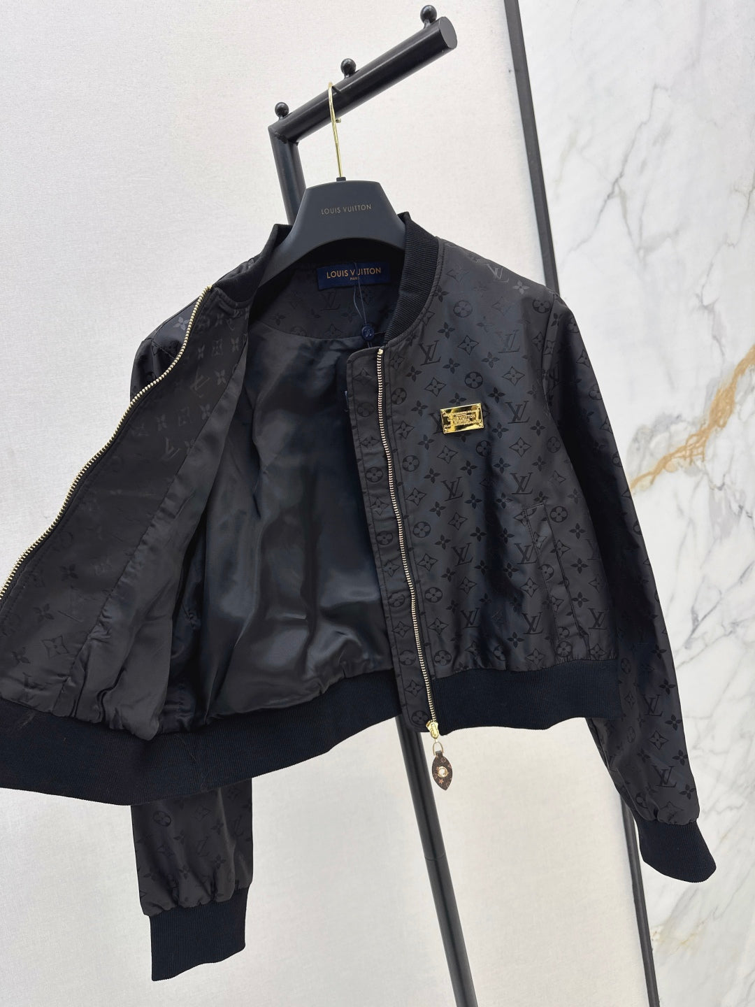 Louis  New Monogram stand collar jacket