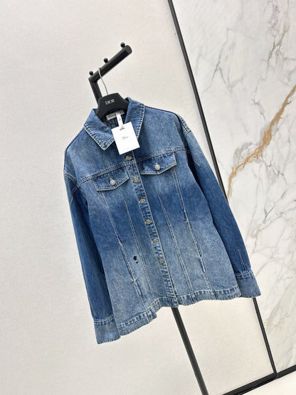 CD  New printed denim jacket