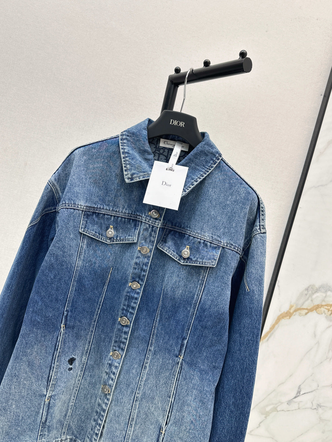 CD  New printed denim jacket