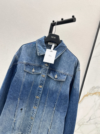 CD  New printed denim jacket