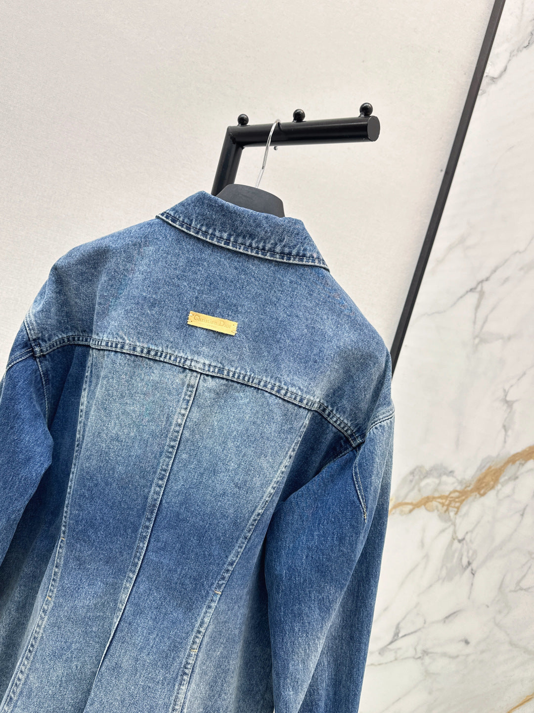 CD  New printed denim jacket