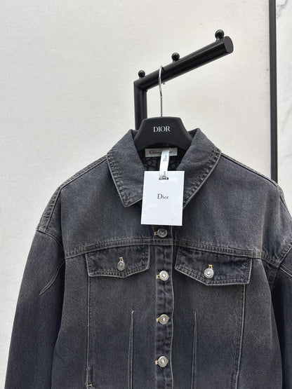 CD  New printed denim jacket