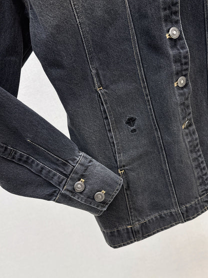 CD  New printed denim jacket