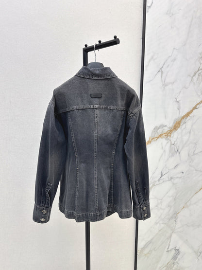 CD  New printed denim jacket