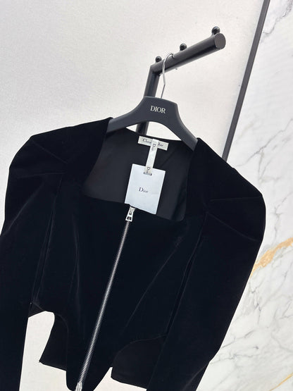 CD  New Square collar short coat