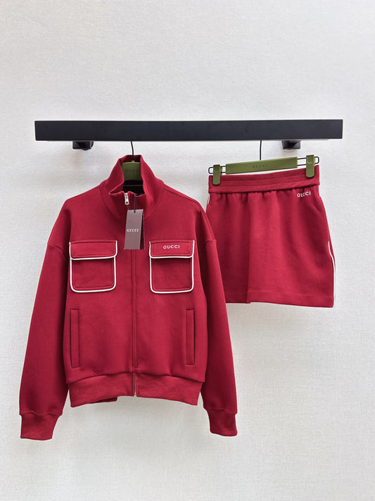 Guc New Stand collar casual suit