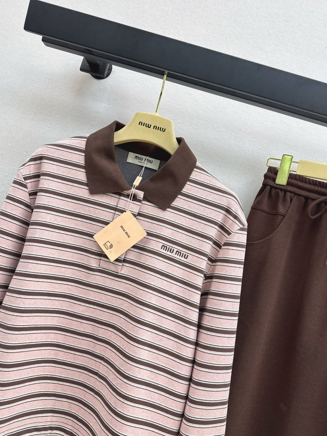 Miu New striped casual suit