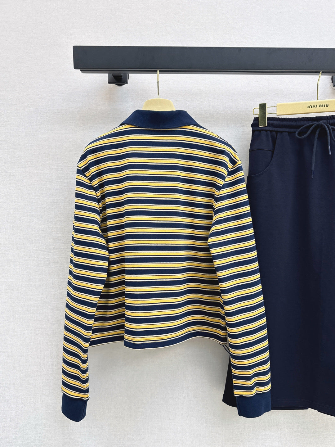 Miu New striped casual suit