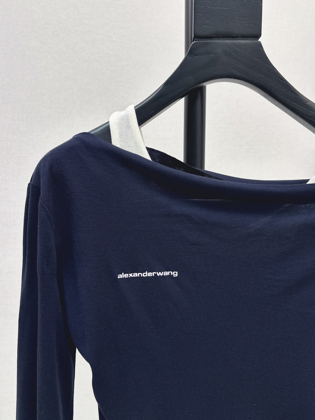 Miu New Fake two-piece design bottoming shirt