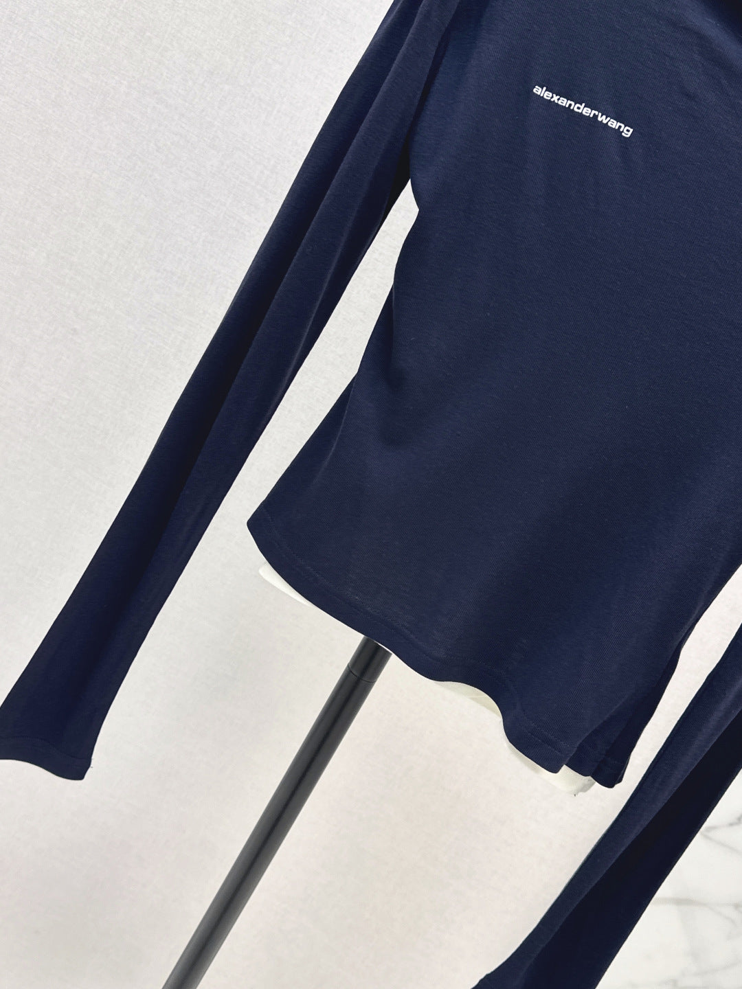 Miu New Fake two-piece design bottoming shirt