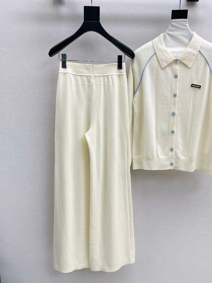 Miu New knitted suit