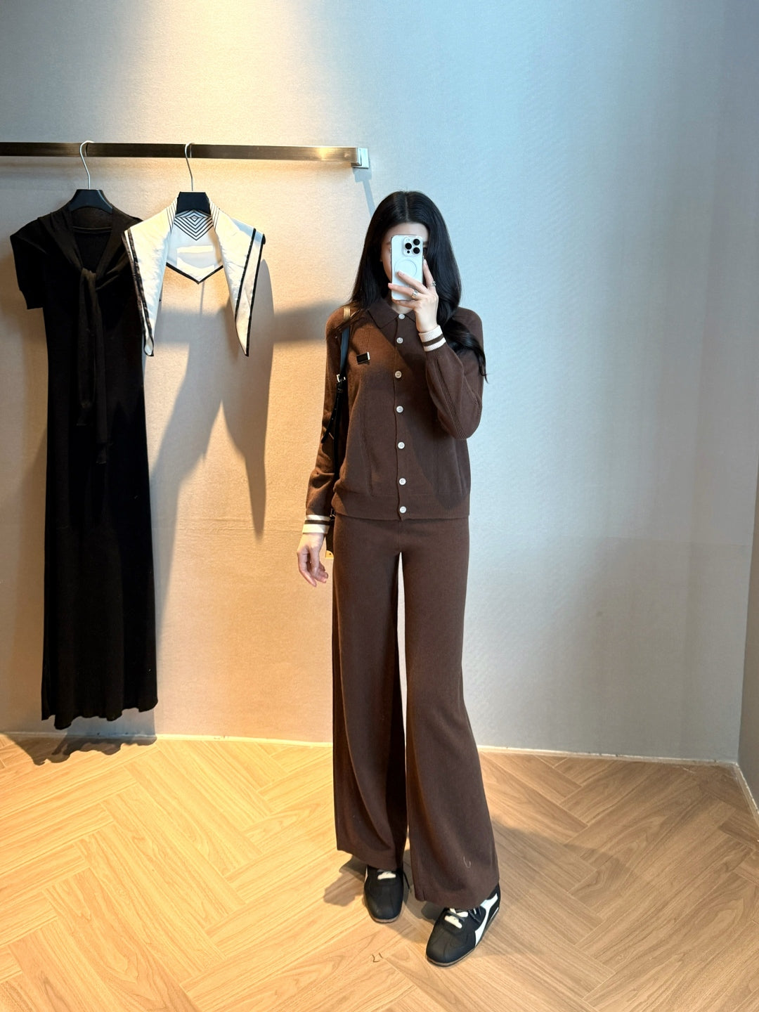 Miu New knitted suit