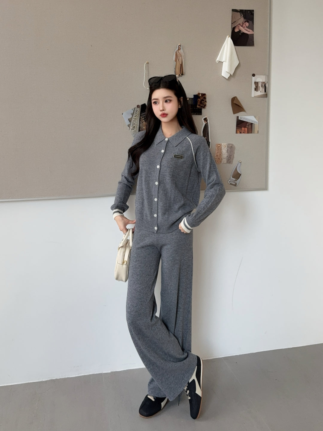 Miu New knitted suit
