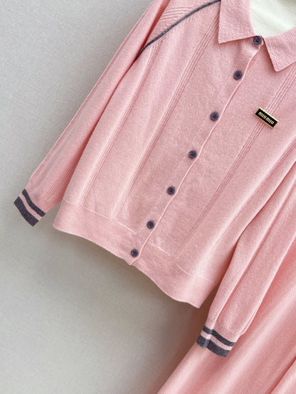 Miu New knitted suit