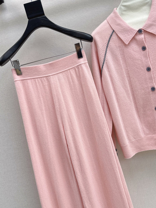 Miu New knitted suit