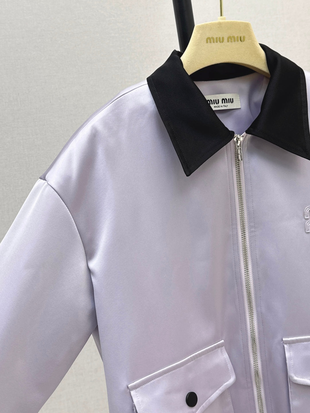 Miu New satin jacket