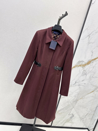 Louis New belted trench coat