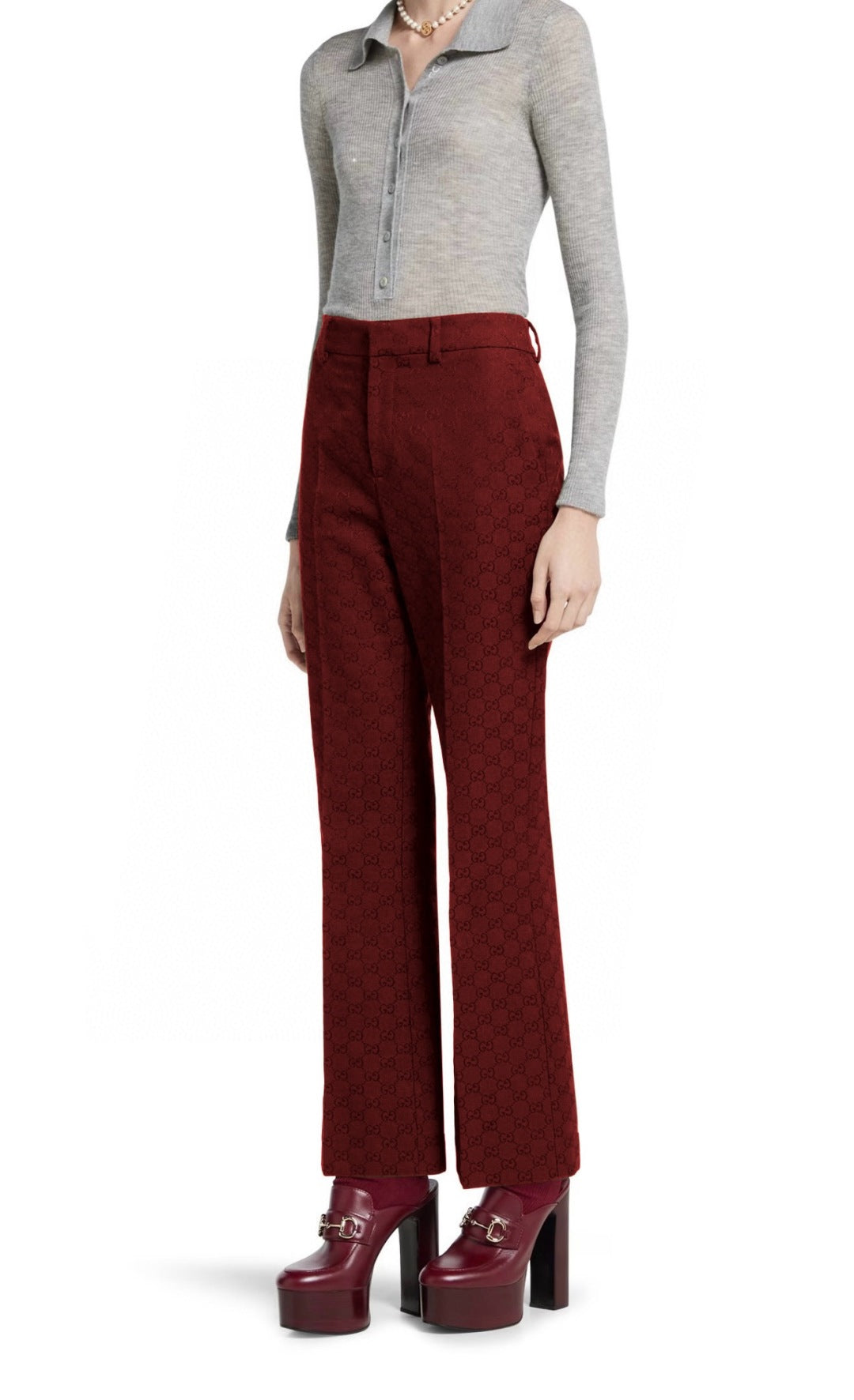 Guc New Jacquard pants