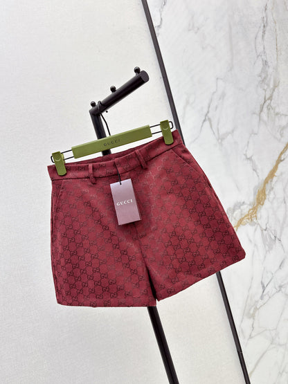 Guc New jacquard shorts