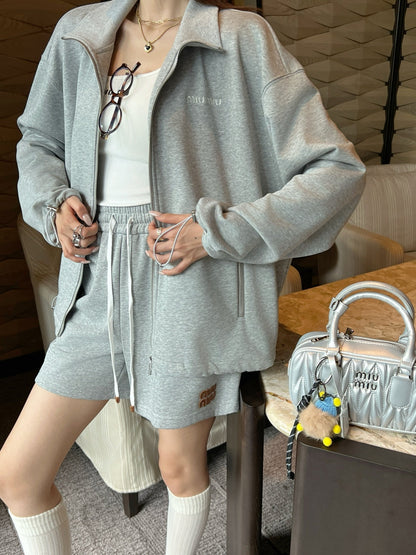 Miu New embroidery suit