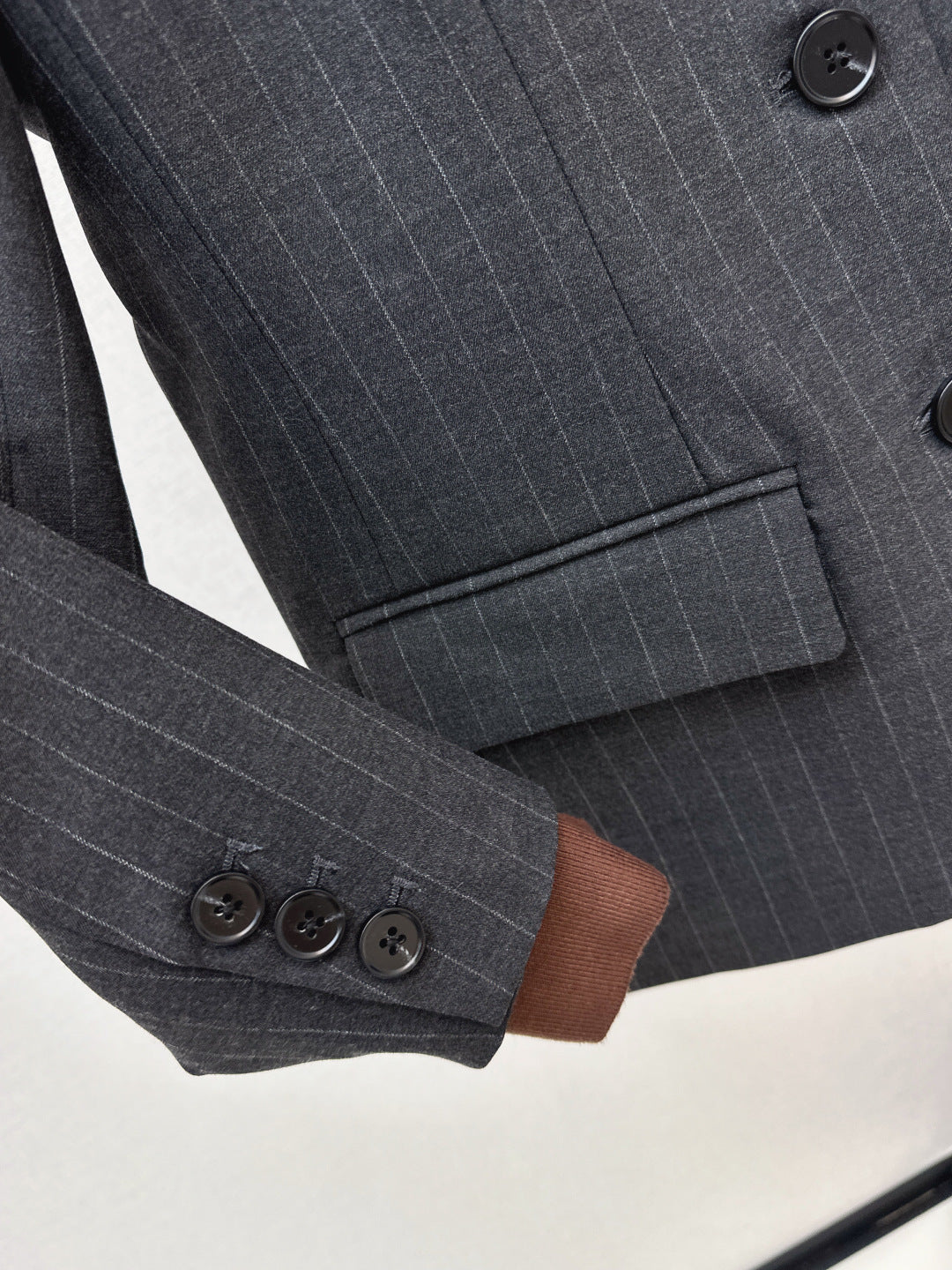 Miu New striped blazer